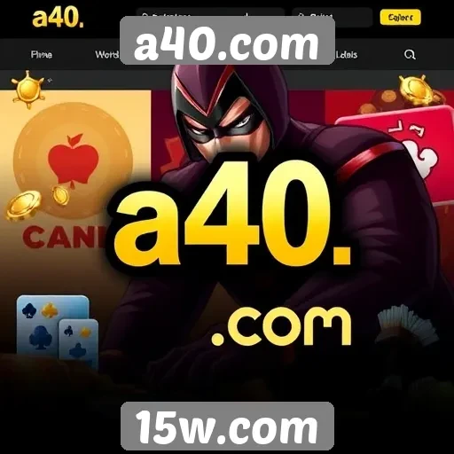 A40.com destaca-se por sua variedade de jogos online